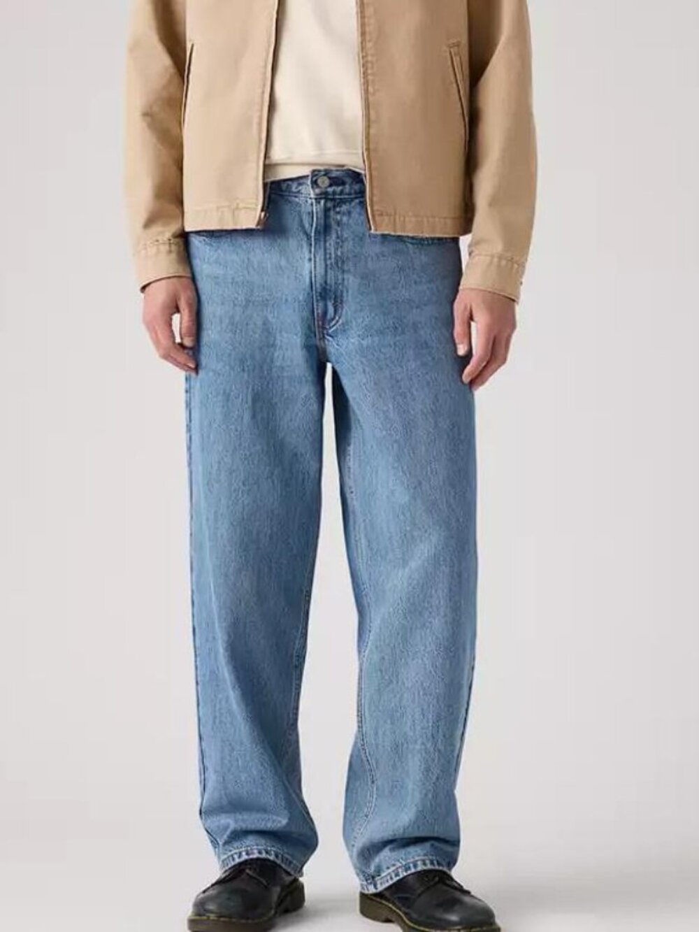 LEVI'S Men's 578 Baggy Jeans Size 32X34 in Medium Indigo Stonewash